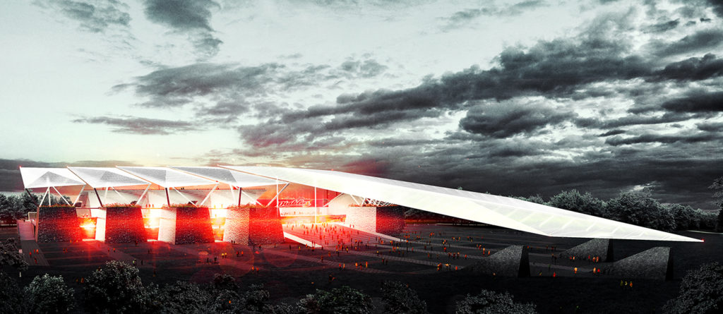 Estadio arquitectura ADG